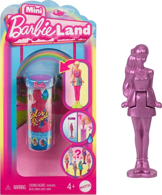 Міні-лялька сюрприз Barbie Mini BarbieLand Color Reveal (0194735245239) - зображення 2
