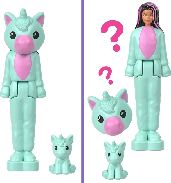 Міні-лялька сюрприз Barbie Mini BarbieLand Cutie Reveal (0194735250981) - зображення 3