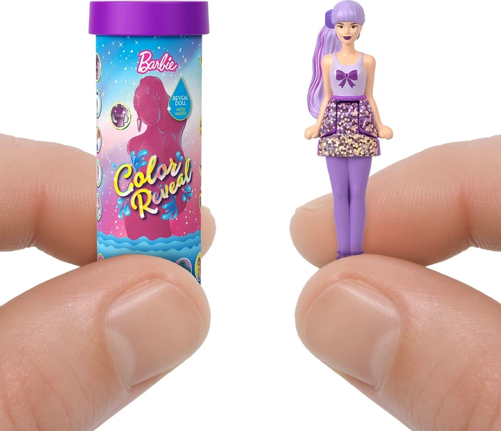 Міні-лялька сюрприз Barbie Mini BarbieLand Color Reveal (0194735245239) - зображення 4