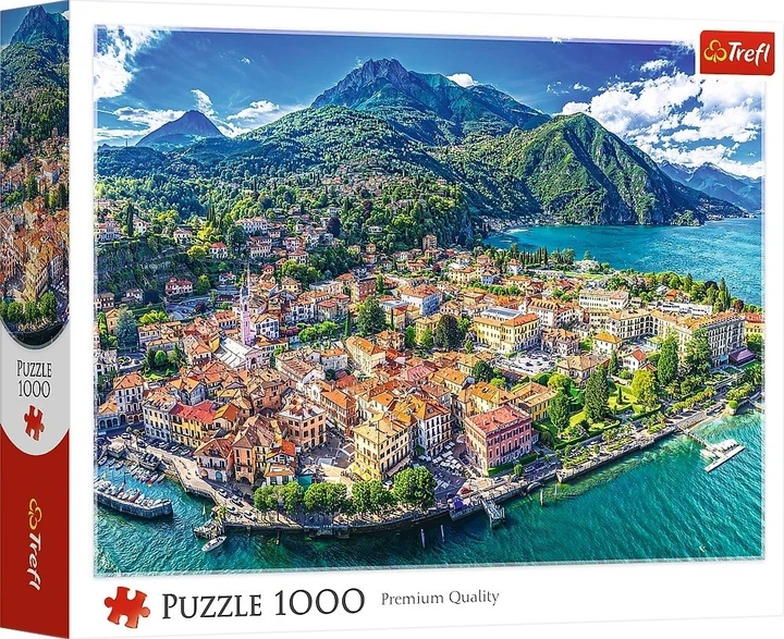 Пазл Trefl Менаджо на озері Комо Італія 1000 елементів (5900511109856) - Фото 1 Пазл Trefl Менаджо на озері Комо Італія 1000 елементів (5900511109856) - зображення 1