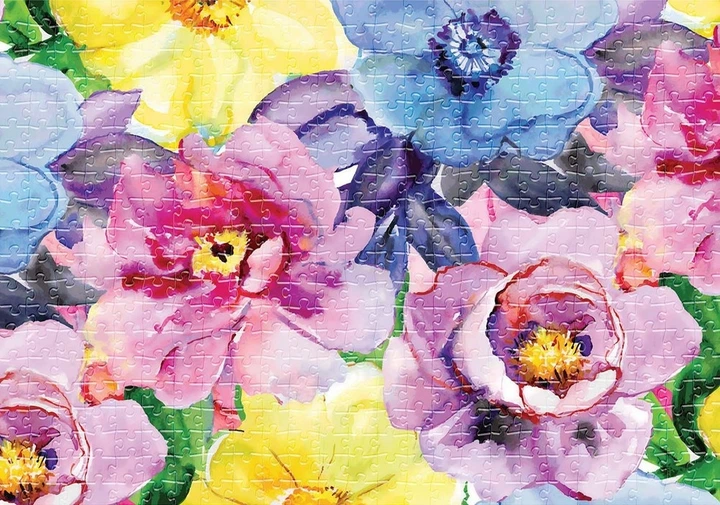 Puzzle trójwarstwowe Interdruk Flovers 2 33x46 cm 500 szt. (5902277326034) - obraz 2