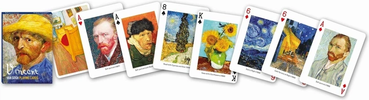 Karty do gry Piatnik Vincent van Gogh 55 kart (9001890164910) - obraz 2