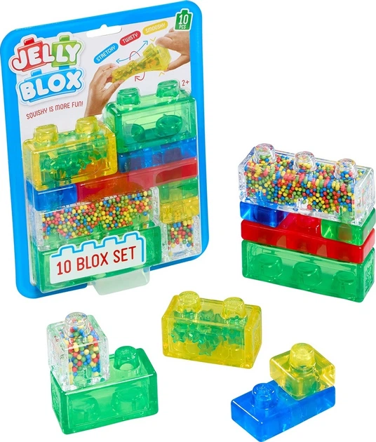 Klocki sensoryczne Jelly Blox Żelowa fantazja (8720077348400) - obraz 2