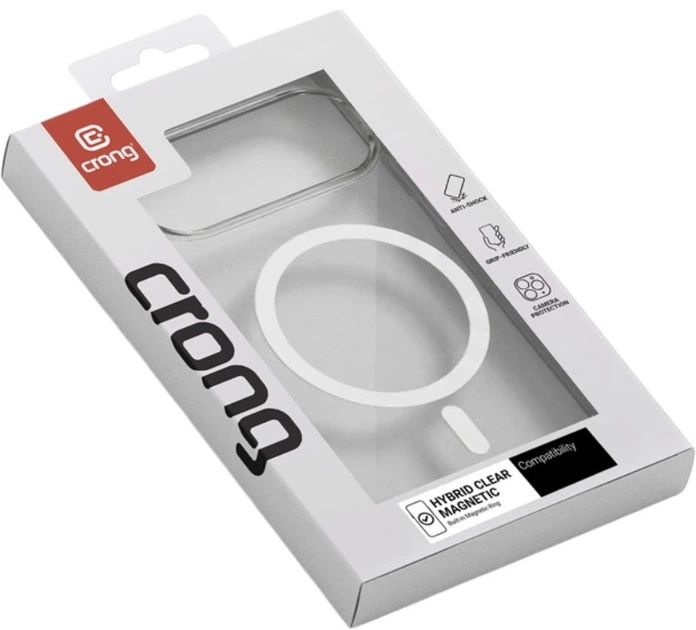Etui do smartfona Xiaomi 17T Crong Hybrid Clear Magnetic Transparent (CRGHCMXM17TCLR) - Zdjęcie 6 Etui do smartfona Xiaomi 17T Crong Hybrid Clear Magnetic Transparent (CRGHCMXM17TCLR) - obraz 6