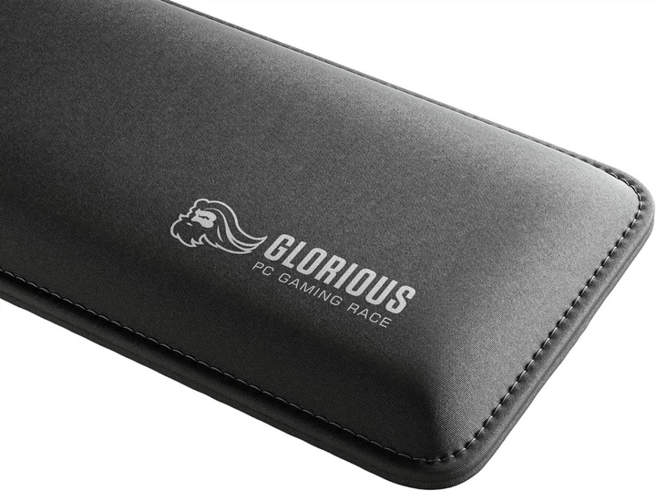 Podkładka pod nadgarstki Glorious Wrist Rest Slim Full Size Pianka Czarna (857372006167) - obraz 4