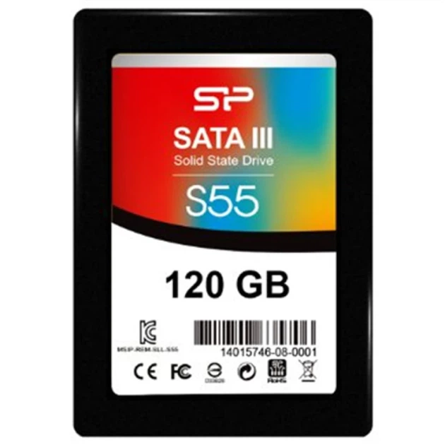 SSD-накопичувач Silicon Power Slim S55 120GB 2.5" SATA III 550/420 MB/s (4712702629149) - зображення 3