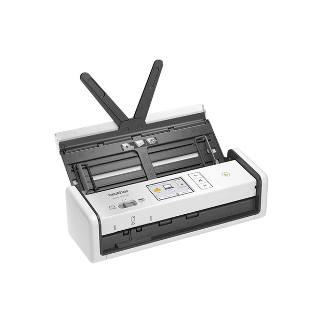 Сканер документов Brother ADS-1800W компактный портативный дуплексный WiFi LCD (4977766833103) - Фото 2 Сканер документов Brother ADS-1800W компактный портативный дуплексный WiFi LCD (4977766833103) - изображение 2