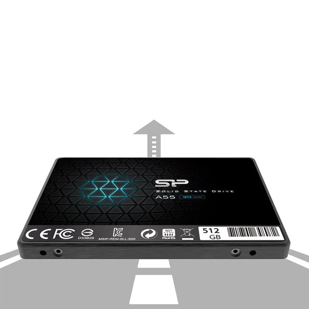 SSD-накопичувач Silicon Power Ace A55 512GB 2.5" SATA III 560/530 MB/s (4712702659122) - зображення 6