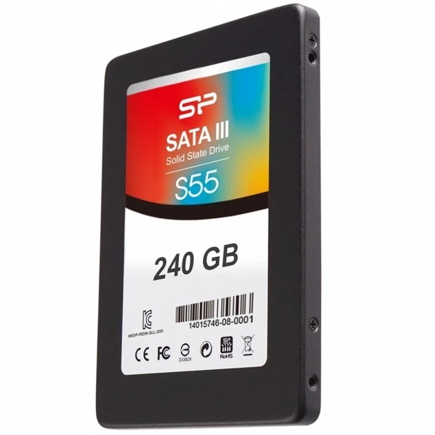 SSD-накопичувач Silicon Power Slim S55 240GB 2.5" SATA III 550/450 MB/s (4712702629156) - зображення 7