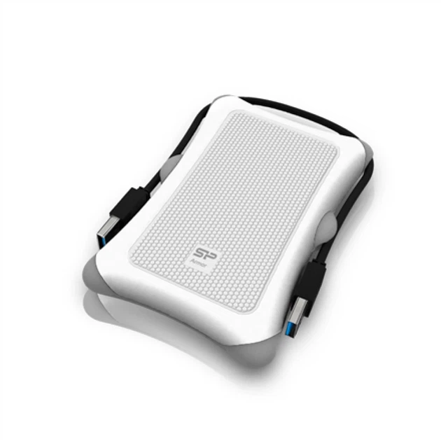 Зовнішній жорсткий диск Silicon Power Armor A30 1 ТБ 2.5" USB 3.1 White (4712702631227) - зображення 4