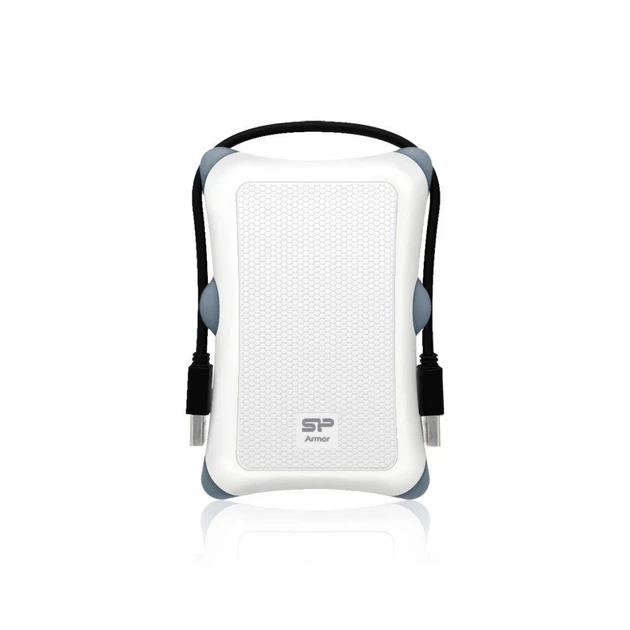 Зовнішній жорсткий диск Silicon Power Armor A30 1 ТБ 2.5" USB 3.1 White (4712702631227) - зображення 8