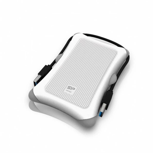 Зовнішній жорсткий диск Silicon Power Armor A30 1 ТБ 2.5" USB 3.1 White (4712702631227) - зображення 9