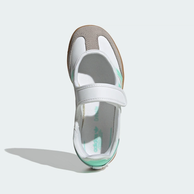 Детские балетки Samba Jane adidas JP9540 (30 EUR) белый (4068806527578) - Фото 3 Детские балетки Samba Jane adidas JP9540 (30 EUR) белый (4068806527578) - изображение 3
