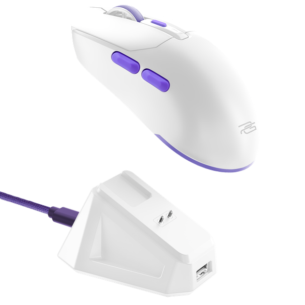 Игровая мышь Proove Gaming Rate Pro с док-станцией, 26000 DPI и 7 программируемыми кнопками, белая - Фото 13 Игровая мышь Proove Gaming Rate Pro с док-станцией, 26000 DPI и 7 программируемыми кнопками, белая - изображение 13
