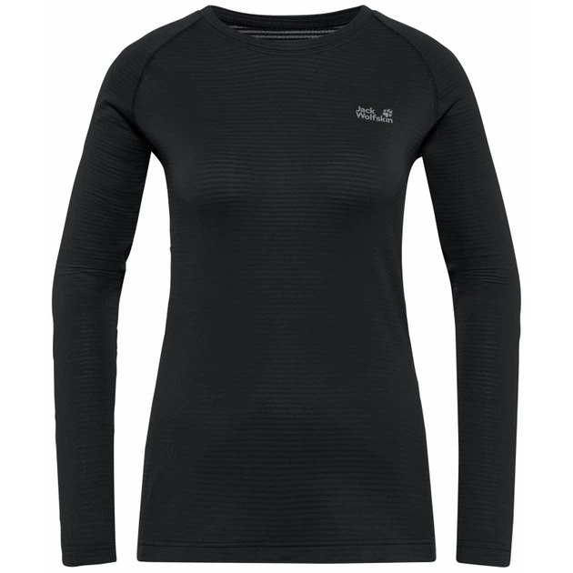 Фуфайка INFINITE WARM LS W Jack Wolfskin A60319_6000 42-44 Чорний (4064886774673) - зображення 3