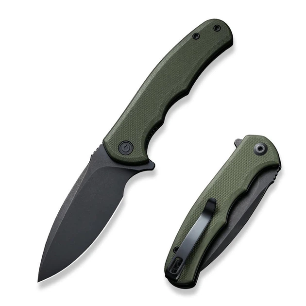 Нож складной карманный Civivi Mini Praxis, (7.5 см) D2 / G10 зеленый - Фото 1 Нож складной карманный Civivi Mini Praxis, (7.5 см) D2 / G10 зеленый - изображение 1