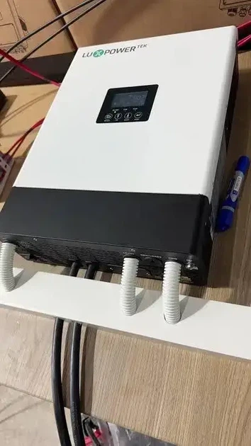 Гибридный инвертор LUXPOWER GETA 3.6К/24V, 24 В, 3600 Вт, 100 А (бесперебойник, UPS, ИБП) - Фото 4 Гибридный инвертор LUXPOWER GETA 3.6К/24V, 24 В, 3600 Вт, 100 А (бесперебойник, UPS, ИБП) - изображение 4