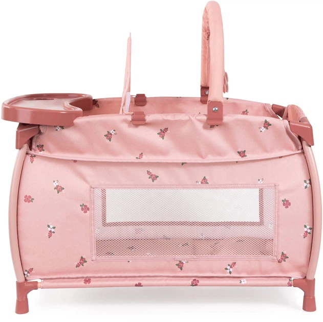 Багатофункціональне ліжечко для ляльок Bayer Design Multi Bed Pink and Flowers 62826AA (4003336628265) - Фото 2 Багатофункціональне ліжечко для ляльок Bayer Design Multi Bed Pink and Flowers 62826AA (4003336628265) - зображення 2