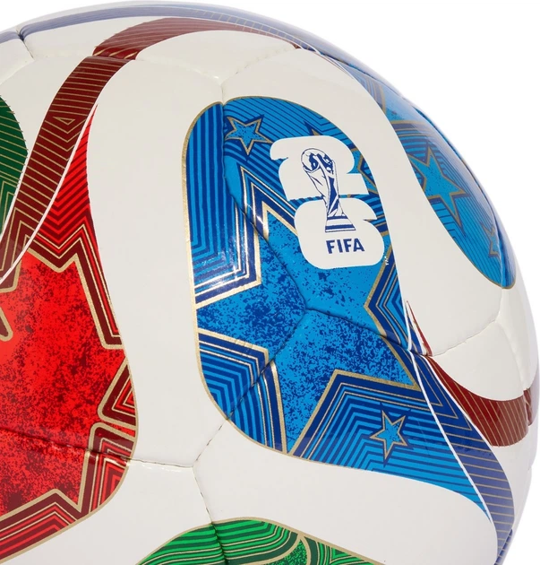 Piłka nożna Adidas World Cup 26 Trionda Pro Sala Biała (4068811943998) - Zdjęcie 3 Piłka nożna Adidas World Cup 26 Trionda Pro Sala Biała (4068811943998) - obraz 3
