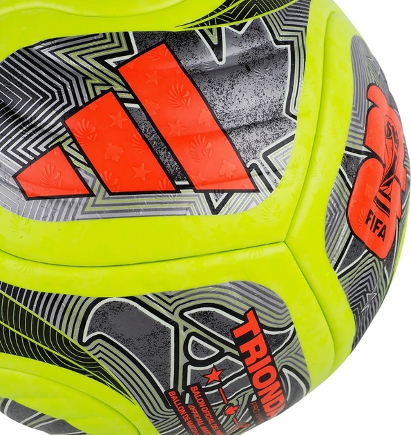 Piłka nożna Adidas World Cup 26 Trionda Pro Winter Zielono-czarno-srebrna (4068811391430) - Zdjęcie 5 Piłka nożna Adidas World Cup 26 Trionda Pro Winter Zielono-czarno-srebrna (4068811391430) - obraz 5