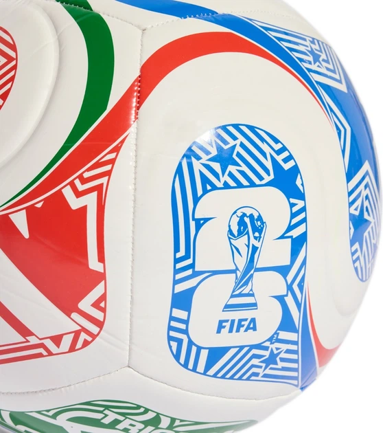 Piłka nożna Adidas World Cup 26 Trionda Club Wielokolorowa (4068811947798) - Zdjęcie 3 Piłka nożna Adidas World Cup 26 Trionda Club Wielokolorowa (4068811947798) - obraz 3