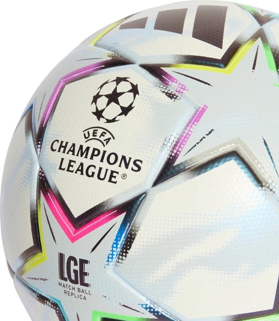 Piłka nożna Adidas UCL League 26/27 League Stage Box Biało-niebiesko-różowo-zielona (4069994613555) - Zdjęcie 4 Piłka nożna Adidas UCL League 26/27 League Stage Box Biało-niebiesko-różowo-zielona (4069994613555) - obraz 4