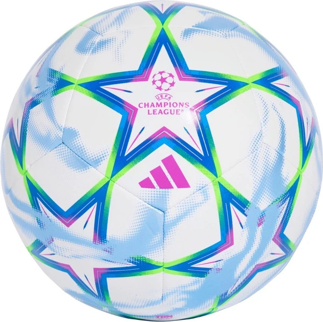 Piłka nożna Adidas UCL Training 26/27 League Stage Biało-niebiesko-zielono-różowa (4069994615061) - Zdjęcie 1 Piłka nożna Adidas UCL Training 26/27 League Stage Biało-niebiesko-zielono-różowa (4069994615061) - obraz 1