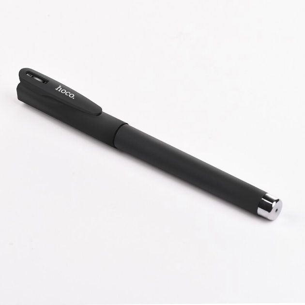Гелевая ручка замена стержня пластик Hoco Roller Pen черный - изображение 5