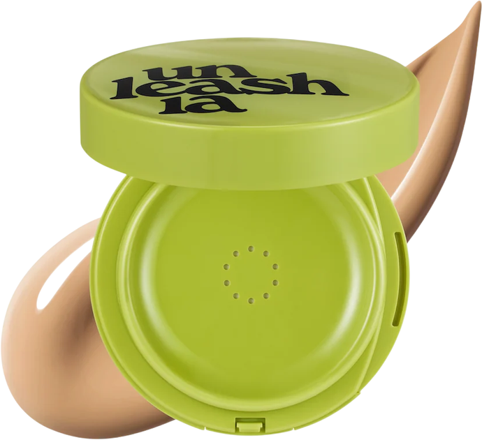 Podkład do twarzy Unleashia Satin Wear Healthy-Green w poduszce 23N Nude Beach 15 g (8809647773566) - Zdjęcie 1 Podkład do twarzy Unleashia Satin Wear Healthy-Green w poduszce 23N Nude Beach 15 g (8809647773566) - obraz 1