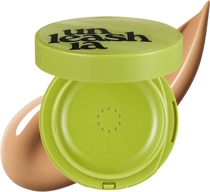 Podkład do twarzy Unleashia Satin Wear Healthy-Green w poduszce 27W Peachtan 15 g (8809647771135) - Zdjęcie 1 Podkład do twarzy Unleashia Satin Wear Healthy-Green w poduszce 27W Peachtan 15 g (8809647771135) - obraz 1