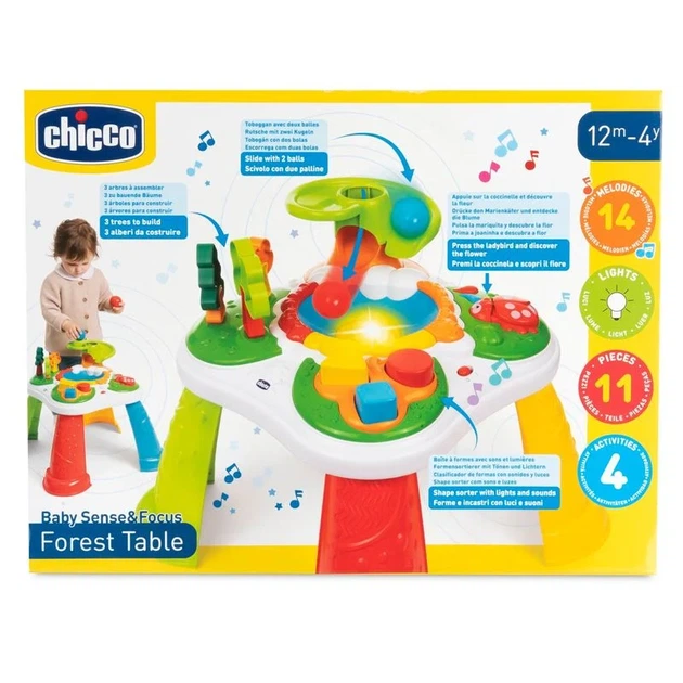 Игровой развивающий центр Chicco "Лесные приключения" - Фото 4 Игровой развивающий центр Chicco "Лесные приключения" - изображение 4