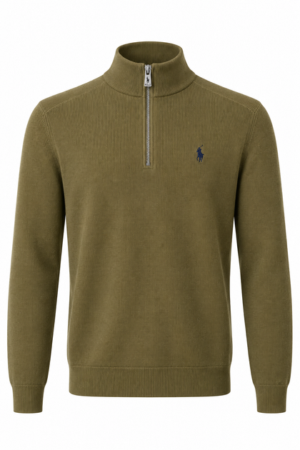 Свитер мужской POLO RALPH LAUREN Men's Classic Cotton Half Zip Sweater E221HG L - Фото 2 Свитер мужской POLO RALPH LAUREN Men's Classic Cotton Half Zip Sweater E221HG L - изображение 2