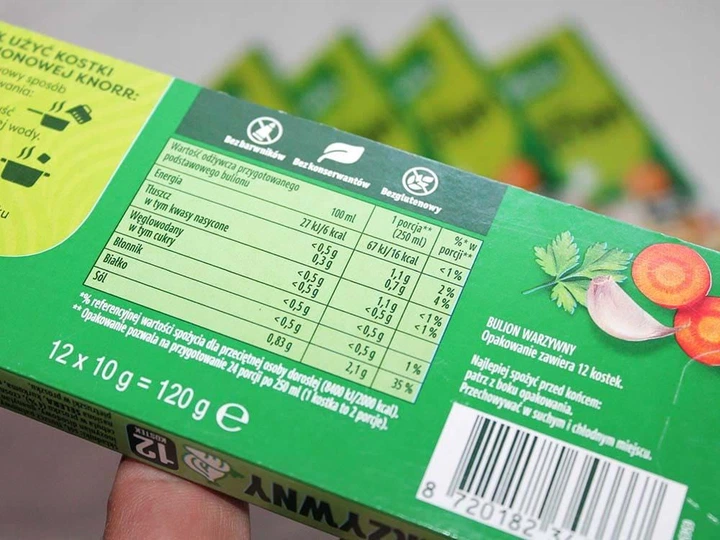 Бульонные кубики Knorr овощные, комплект из пяти, 60 шт - Фото 5 Бульонные кубики Knorr овощные, комплект из пяти, 60 шт - изображение 5