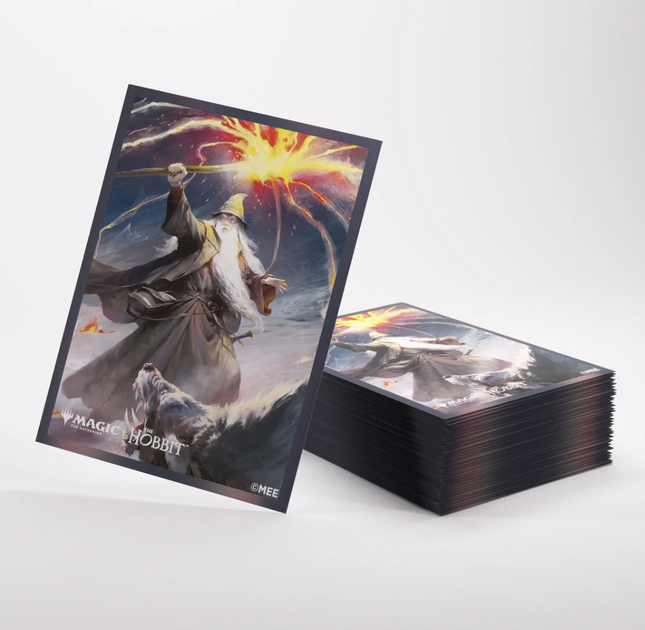 Koszulki na karty Gamegenic Magic: The Gathering The Hobbit Premium Art Sleeves Gandalf, Shadow's Foe (4251715425343) - obraz 2