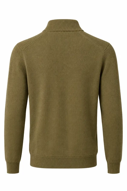 Свитер мужской POLO RALPH LAUREN Men's Classic Cotton Half Zip Sweater E221HG M - Фото 4 Свитер мужской POLO RALPH LAUREN Men's Classic Cotton Half Zip Sweater E221HG M - изображение 4