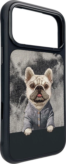 Etui do smartfona Apple iPhone 18 Pro Max/iPhone 17 Pro Max Nimmy Gentle Pets Series Dog MagSafe Black (6980002140819) - obraz 3