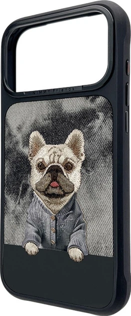 Etui do smartfona Apple iPhone 18 Pro/iPhone 17 Pro Nimmy Gentle Pets Series Dog MagSafe Black (6980002140802) - obraz 2