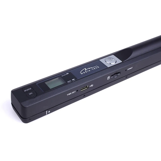 Сканер A4 Media-Tech ScanLine MT4090 портативный 900 dpi USB чёрный - Фото 5 Сканер A4 Media-Tech ScanLine MT4090 портативный 900 dpi USB чёрный - изображение 5