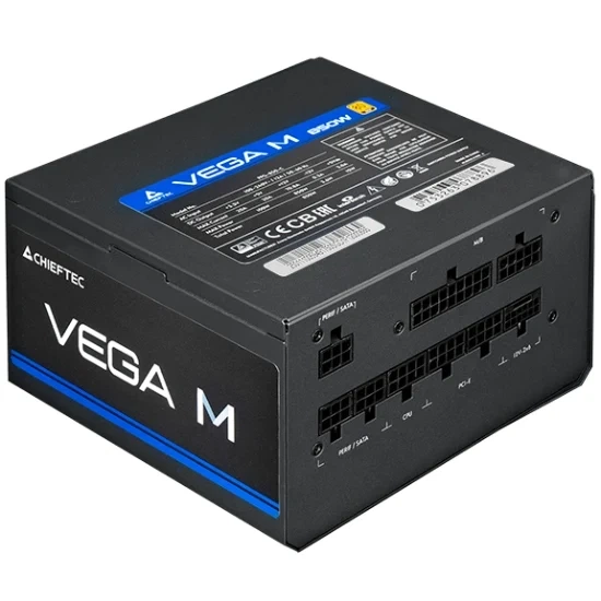 Блок питания Chieftec VEGA M PPG-750-C 750 Вт ATX 3.1 80 PLUS Gold модульный - Фото 4 Блок питания Chieftec VEGA M PPG-750-C 750 Вт ATX 3.1 80 PLUS Gold модульный - изображение 4