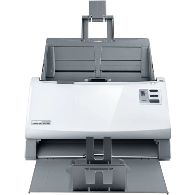 Сканер А4 Plustek SmartOffice PS3180U (600dpi 48bit LED DADF 80стор/хв протяжний потоковий) - Фото 1 Сканер А4 Plustek SmartOffice PS3180U (600dpi 48bit LED DADF 80стор/хв протяжний потоковий) - зображення 1
