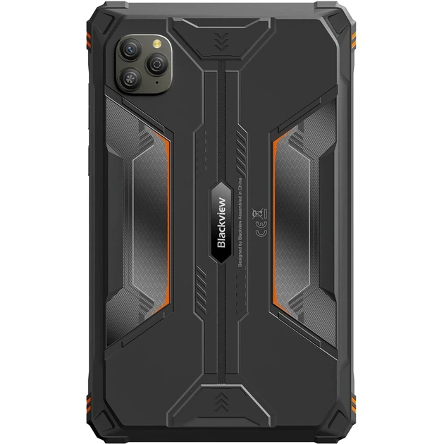 Планшет Blackview Active 5 8,68 дюйма 6/128 ГБ Unisoc T615 6600 мАч LTE NFC IP69K оранжевый - Фото 6 Планшет Blackview Active 5 8,68 дюйма 6/128 ГБ Unisoc T615 6600 мАч LTE NFC IP69K оранжевый - изображение 6