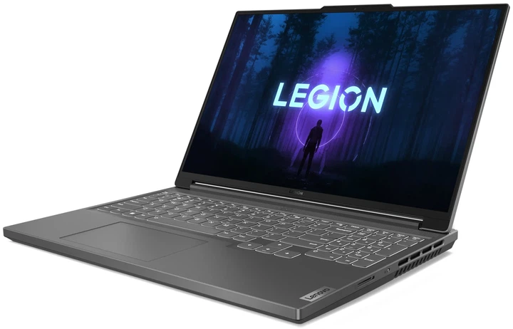 Ноутбук 16" Lenovo Legion Slim 5 (16IRH8) Intel Core i7-13700H RAM 16GB SSD 1TB GeForce RTX 4070 Windows 11 Алюминиевый корпус (UKR) (102499559) - Уценка - изображение 4