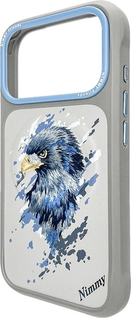 Etui do smartfona Apple iPhone 18 Pro Max/iPhone 17 Pro Max Nimmy Orzel MagSafe Grey (6980002140918) - obraz 2