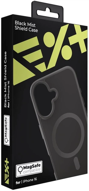 Чохол для смартфона Apple iPhone 16 Next One Mist Shield MagSafe Black (5940714050951) - зображення 7