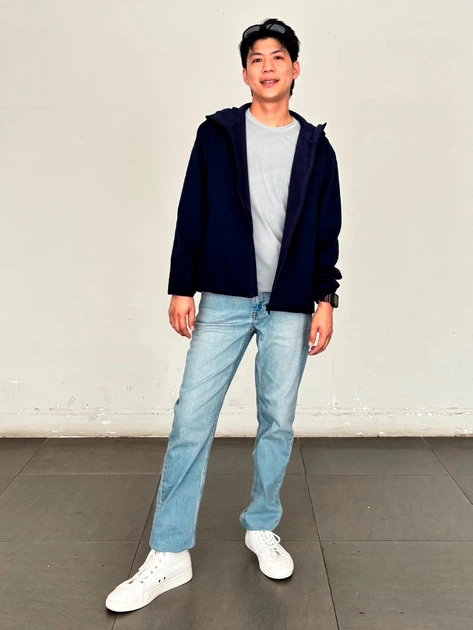 Джинсы Regular Fit мужские Uniqlo 45215068 W36L32 Голубые (1163258513) - изображение 10