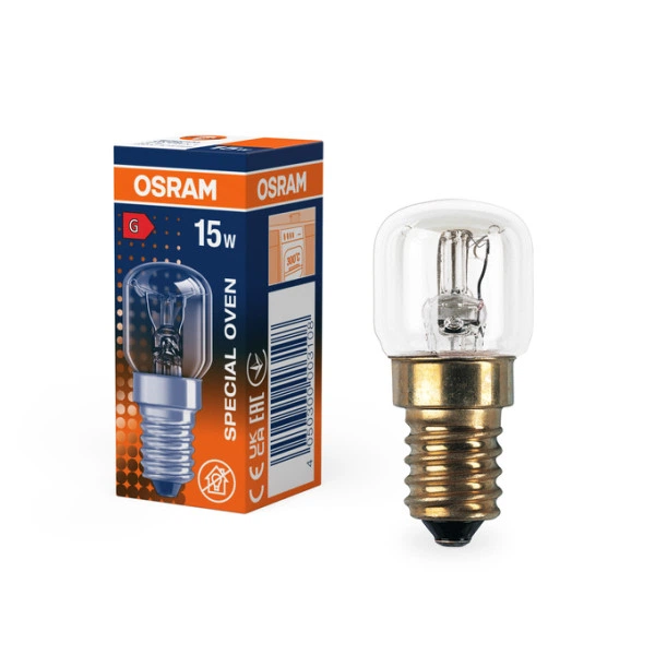 Лампа розжарювання OSRAM SPC.T OVEN CL 15W 230V E14 - изображение 2