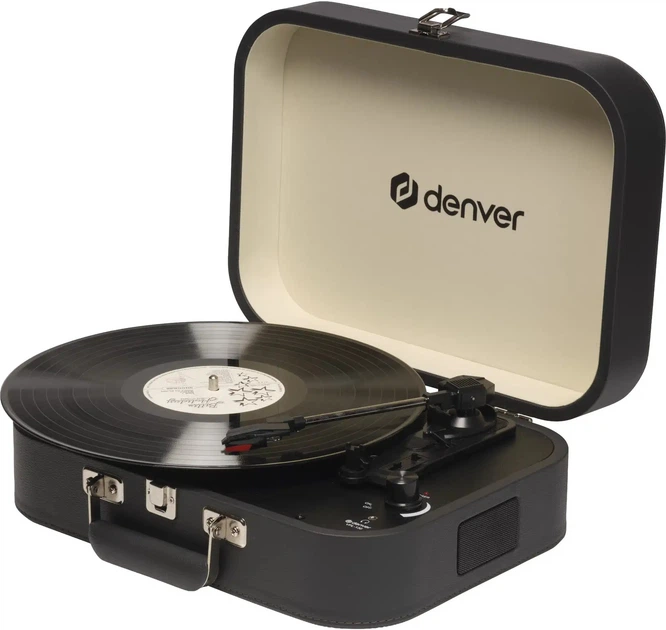 Gramofon Denver VPL-130DGR Szary (5706751090370) - obraz 4