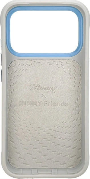 Чохол для смартфона Apple iPhone 18 Pro/iPhone 17 Pro Nimmy Big Eyed Lying Silver Shaded Cat MagSafe Grey (6980002140307) - зображення 4