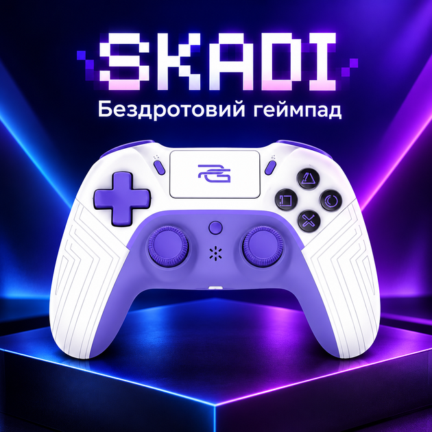 Бездротовий геймпад Proove Gaming Skadi для PS4, ПК та Android, Bluetooth, тачпад, гіроскоп - Фото 5 Бездротовий геймпад Proove Gaming Skadi для PS4, ПК та Android, Bluetooth, тачпад, гіроскоп - изображение 5