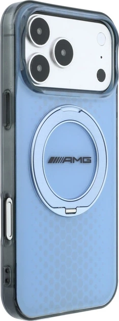 Чохол для смартфона Apple iPhone 18 Pro Max/iPhone 17 Pro Max AMG IML Double Layer Urban Line with Ring Stand MagSafe Blue (3666339664244) - зображення 3